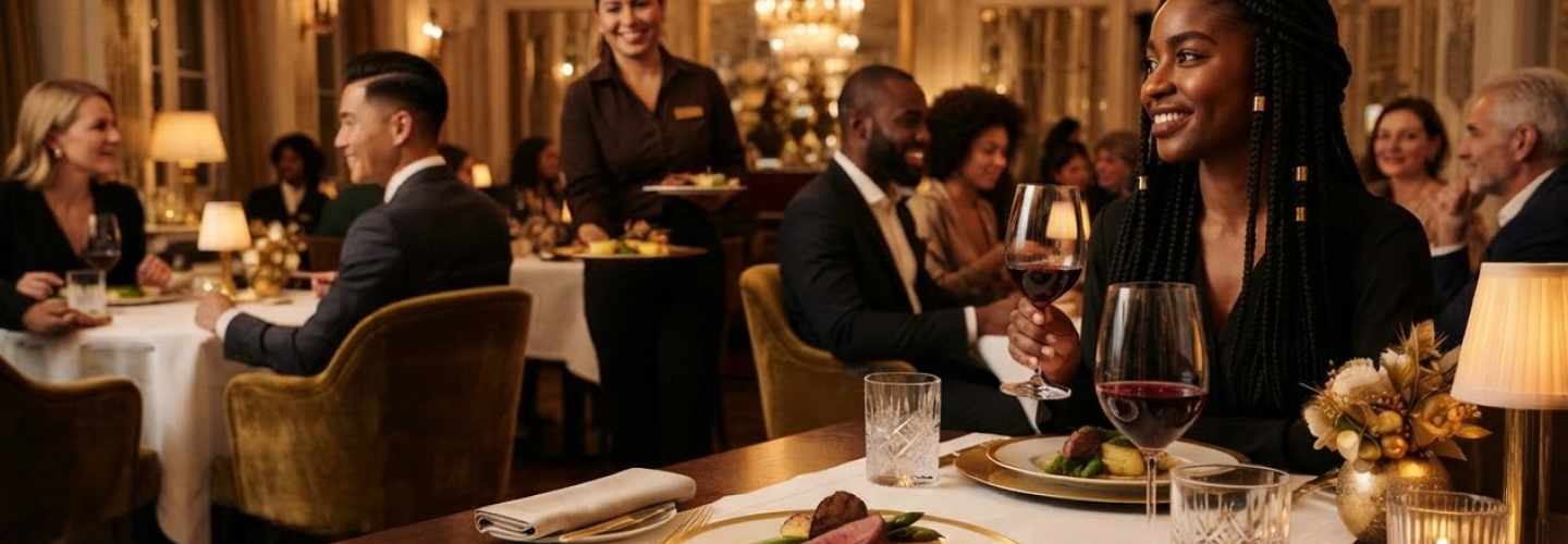 Guests at a PRSNTS private dinner